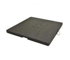 Granietplaat 90 kg, tbv zweefparasol, parasolvoet, opgeruwd - afbeelding 1
