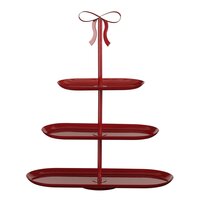 Grazia decoratie etagere d.bruin - l48xb20xh55cm