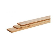 Grenen geschaafde plank 1,5 x 14,0 x 300 cm, groen geïmpregneerd. - afbeelding 2