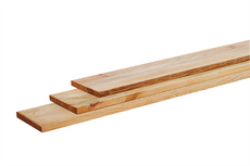 Grenen geschaafde plank 1,7 x 14 x 300 cm, groen geïmpregneerd. - afbeelding 3
