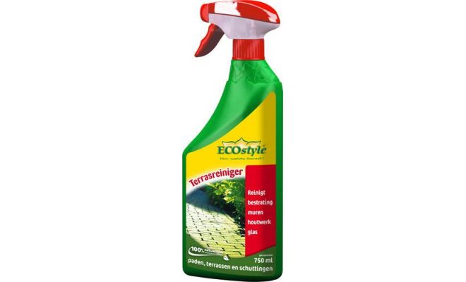 Groene aanslag Terrasreiniger kant & klaar, Ecostyle, 750 ml