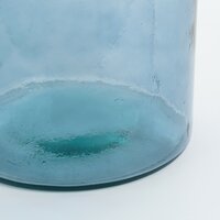 Guan fles glas blauw - H75 x Ø25 cm - afbeelding 3