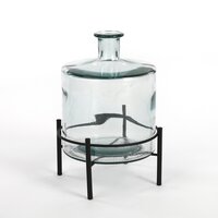 Guan fles transparant - H26 x Ø21 cm - afbeelding 4