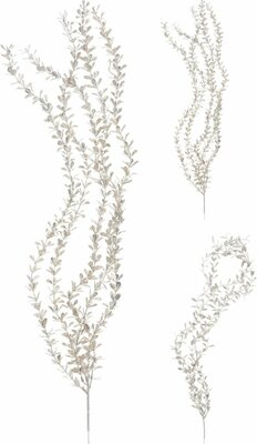 guirlande 88cm champagne, per stuk - afbeelding 1