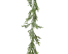 Guirlande Frosted, L 180 cm, groen - afbeelding 2
