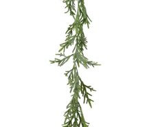 Guirlande Frosted, L 180 cm, groen - afbeelding 1