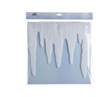 Guirlande, ijspegel, L 2 meter, H 32 cm - afbeelding 1