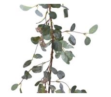 Guirlande eucalyptus kunststof L 24 B 12 H 150cm groen - afbeelding 1