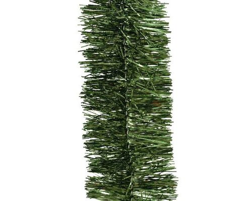 Guirlande Lametta D 7 cm, L 270 cm, Dennengroen - afbeelding 1