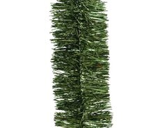 Guirlande Lametta D 7 cm, L 270 cm, Dennengroen - afbeelding 1