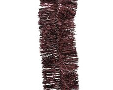 Guirlande Lametta D 7 cm, L 270 cm, Donker mauve - afbeelding 1