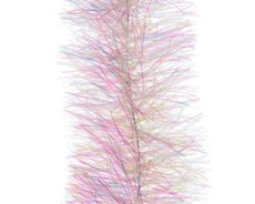 Guirlande Lametta D 7 cm, L 270 cm, Helder/iris