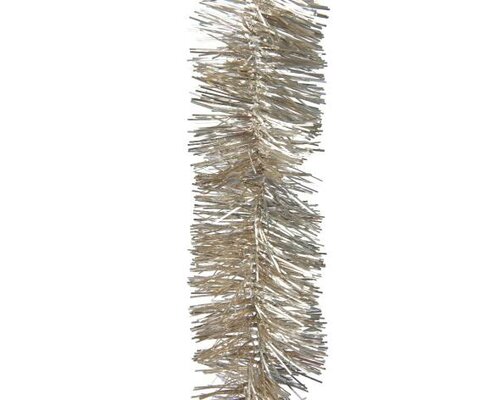Guirlande Lametta D 7 cm, L 270 cm, Parel - afbeelding 1