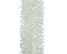 Guirlande Lametta D 7 cm, L 270 cm, Winterwit - afbeelding 1