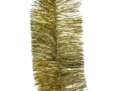 Guirlande Lametta D 7 cm, L 270 cm, Licht goud - afbeelding 1