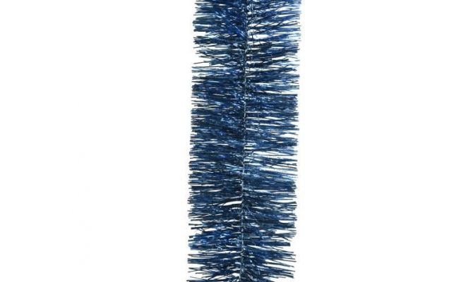 Guirlande lametta D 7 L 270cm nachtblauw - afbeelding 1