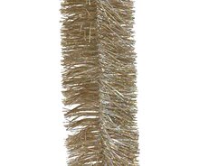 Guirlande Lametta PVC, D 7 cm, L 270 cm, Parel