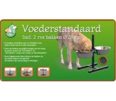 H-standaard+bakken 28cm hamerslag