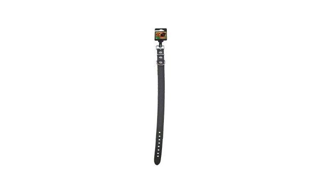 Halsband 25mm/65cm donkerbruin