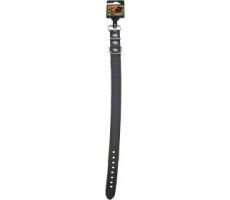 Halsband 25mm/65cm donkerbruin