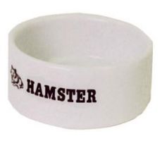 Hamster eetbak steen wit 6cm - afbeelding 3