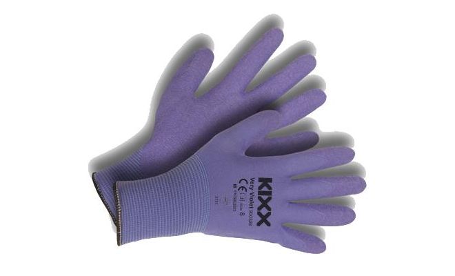 Handschoen very violet maat 8