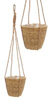 MEGA COLLECTIONS Hanger hayden swirl d18h16cm ntrlk
