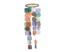 Hanger schelp L 14.5 B 14.5 H 48cm multi kleur - afbeelding 1