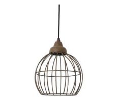 Hanglamp, benthe, roest, b 20 cm, h 25 cm