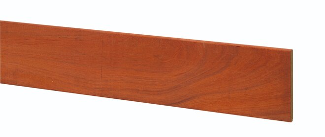 Hardhout angelim vermelho fijnbezaagde plank 2 x 20 x 600 cm.