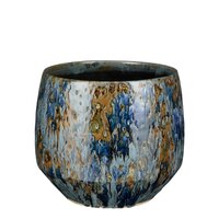 Harris pot rond blauw - H22 x Ø25 cm - afbeelding 2
