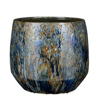 Harris pot rond blauw - H29 x Ø32 cm - afbeelding 1