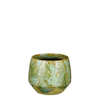 Harris pot rond groen - h14xd16,5cm - afbeelding 1
