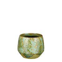 Harris pot rond groen - h14xd16,5cm - afbeelding 1