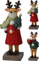 hert staand 18 cm design - afbeelding 2
