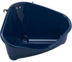 Hoektoilet+haak d.blauw l35b23h19 - afbeelding 1