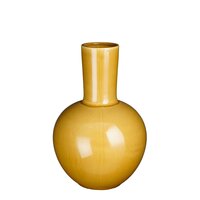 Holm vaas geel - h42xd27,5cm