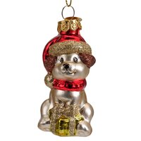 Hond glas , assortie, L 3 cm x B 3,5 cm x H 7 cm, keuze uit 1 stuks - afbeelding 2