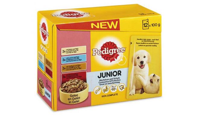 Hondenvoer, Pedigree Pouch, junior, 12x 100 gram - afbeelding 1