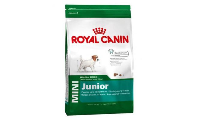 Hondenvoer, Royal Canin, mini, junior, 2 kg