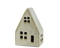 Huis porselein, H 12 cm