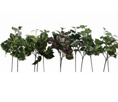 hydrangea leaf stem,per stuk, kunstplant