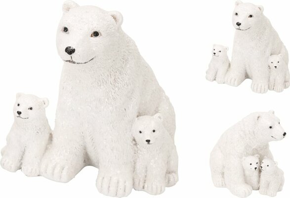 ijsbeer moeder/baby, per stuk - afbeelding 1