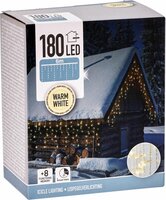 ijspegelverlichting 180led warm wit