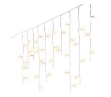 Icicle twinkle LED L 500cm 119 lights warm wit, Led kerstverlichting - afbeelding 1