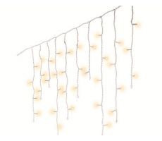 Icicle twinkle LED L 500cm 119 lights warm wit, Led kerstverlichting - afbeelding 2