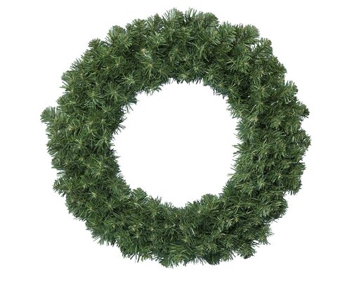 Imperial krans binnen en buiten, groen, Ø 50 cm x H 13 cm