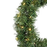 Imperial krans LED BO binnen en buiten, groen/warm wit, Ø 50 cm x H 13 cm - afbeelding 2