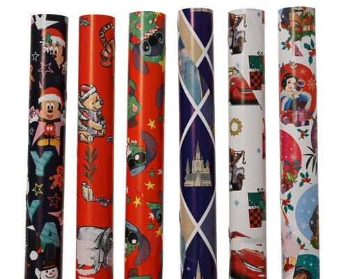 Inpakpapier papier, assortie, L 200 cm x B 70 cm x H 0,01 cm