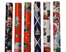 Inpakpapier papier, assortie, L 200 cm x B 70 cm x H 0,01 cm